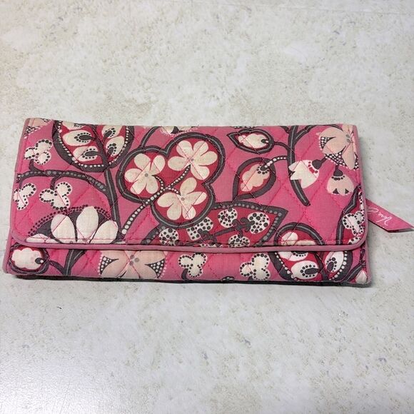 Vera Bradley Blush Pink Wallet - Picture 1 of 5
